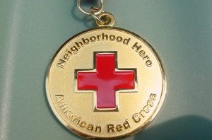 American red cross medal