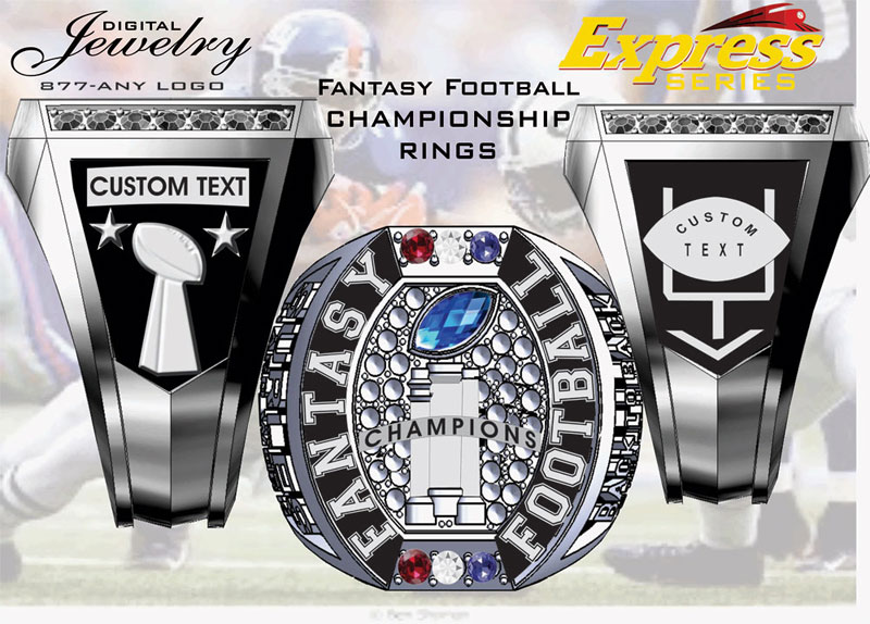 Custom Fantasy Football Rings in South Carolina Digital Jewelry