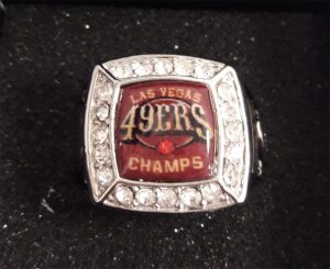 Express Championship Rings - Las Vegas 49ers Champs