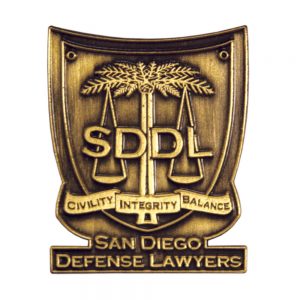 San Diego Defence Lawyers Lapel Pin
