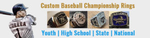 Custom Baseball Championship Rings USA