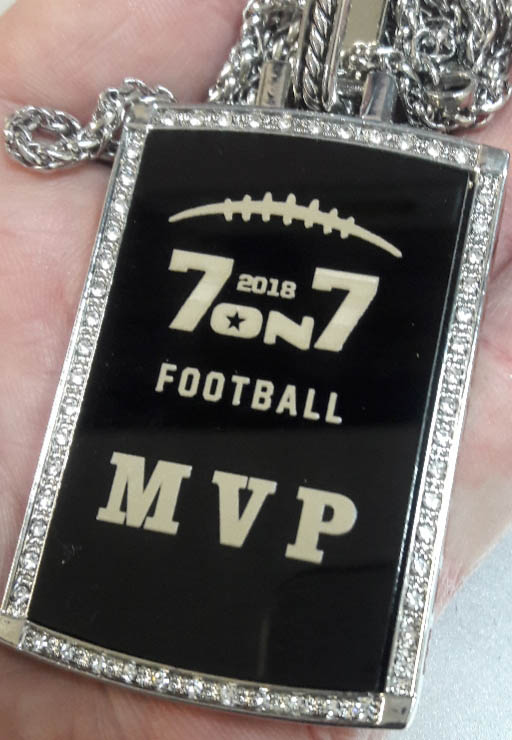 Hip Hop Football Championship Pendant