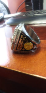Extreme Championship Ring NJCAA side view