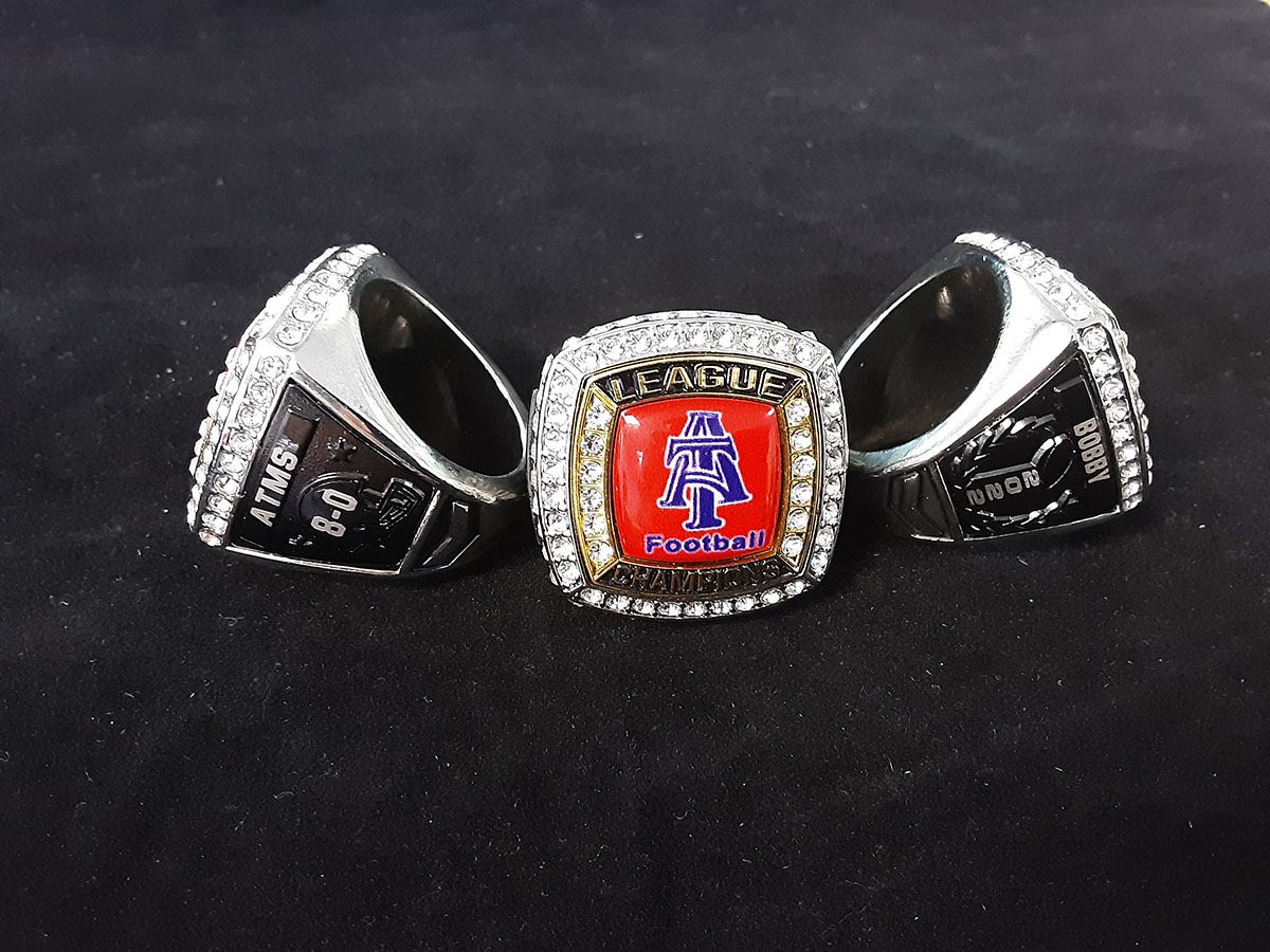 Football championship hot sale rings