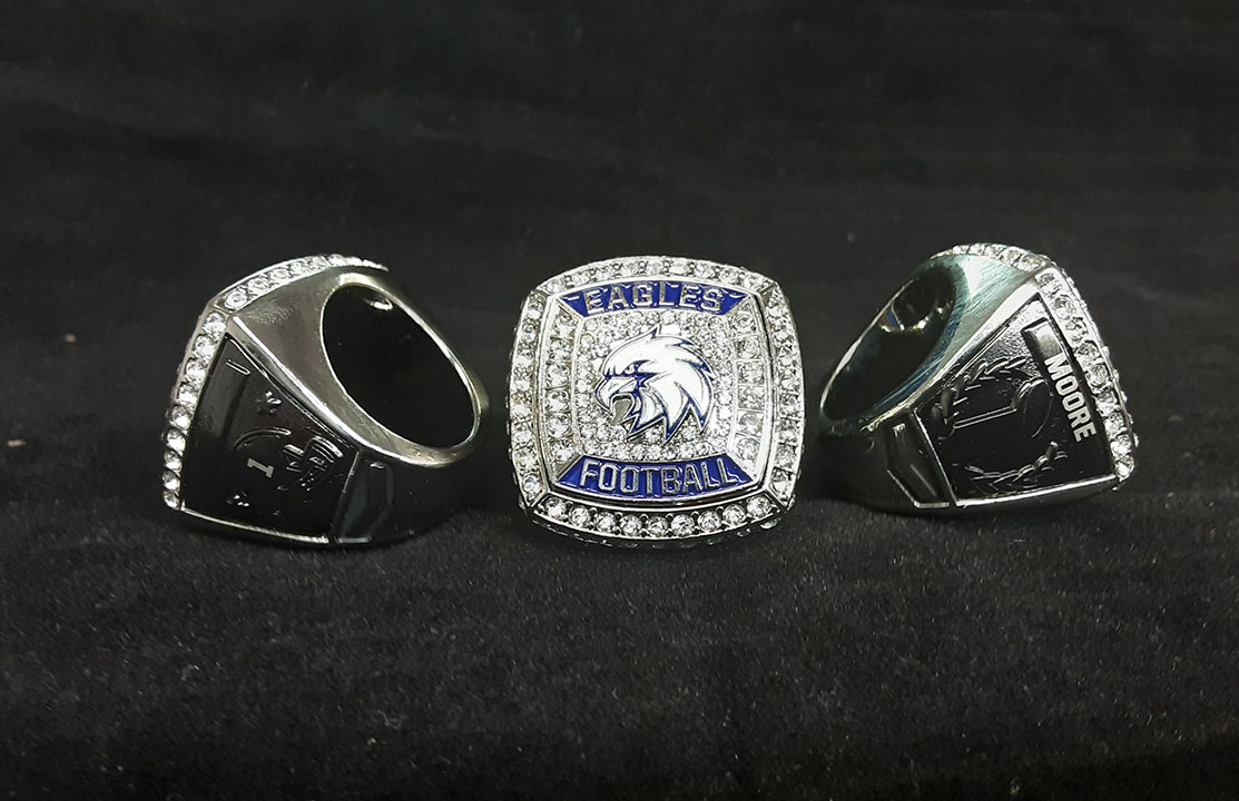 Customized Fantasy Football Rings