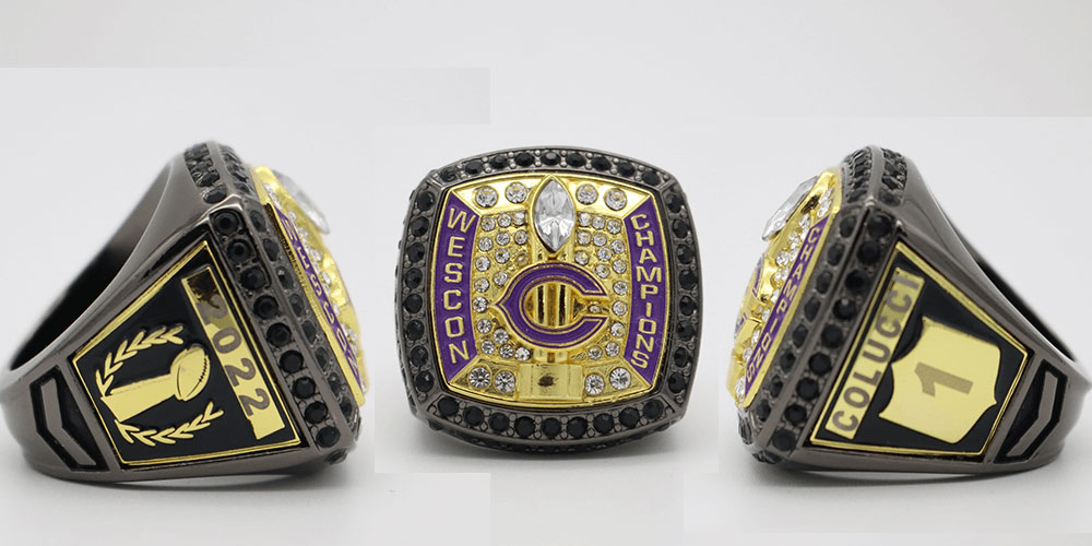 Custom Champion Ring - Ultimate Custom Championship Ring High Quality Heavy Duty School Ring Sports Ring Custom Champion Ring | TrophySmack