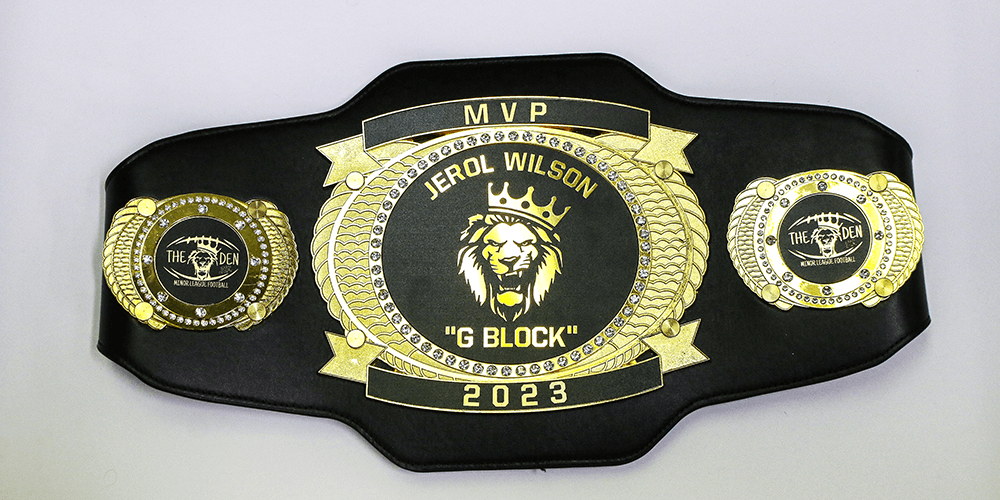 Youth Black Championship Belt