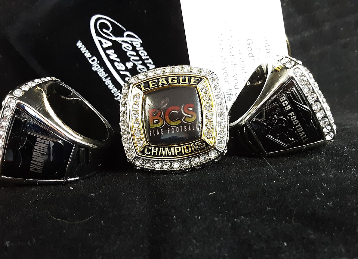 Gladiator Express Youth Football Rings