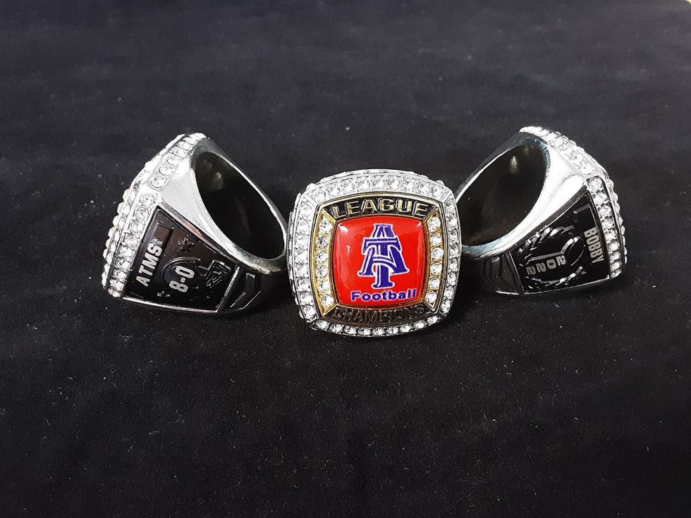 Youth Football Championship Rings Team & Individual Rings