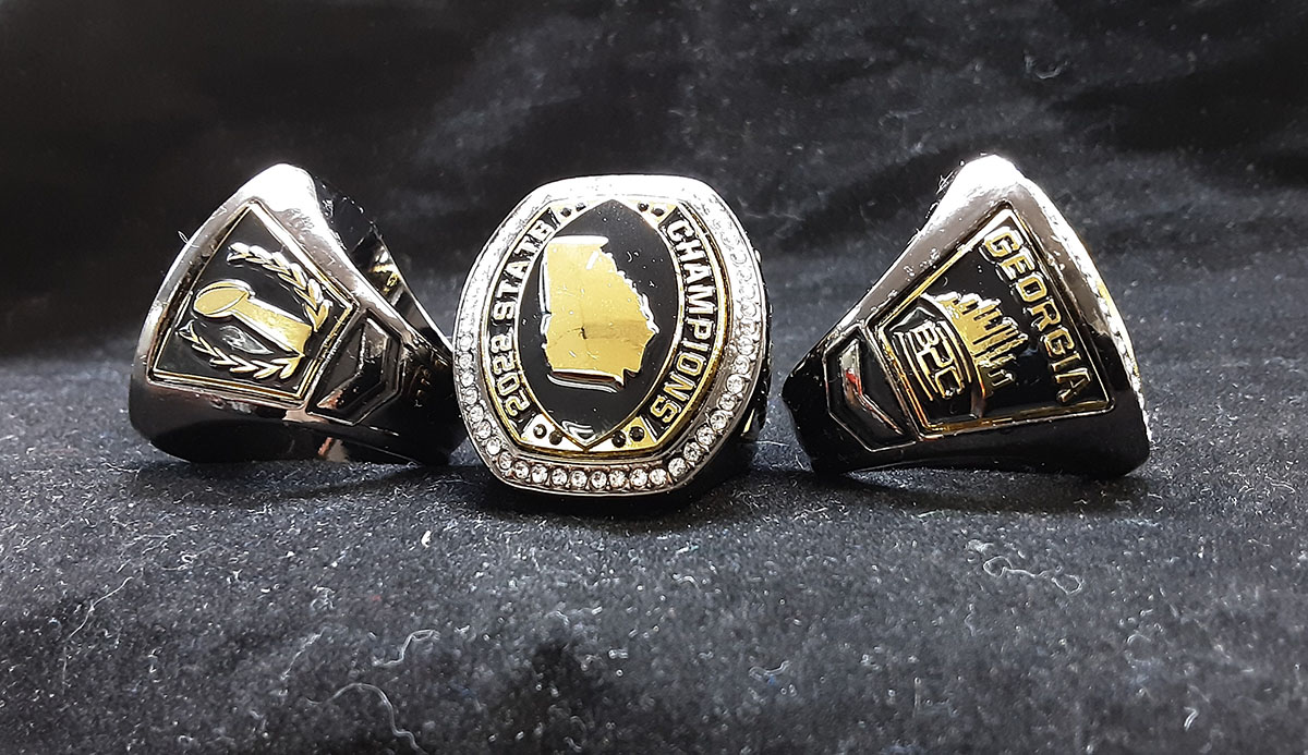 Youth State Football Championship Rings