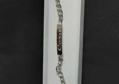 Custom Engraved Memorial Bracelet