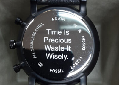 Custom Engraved Watch