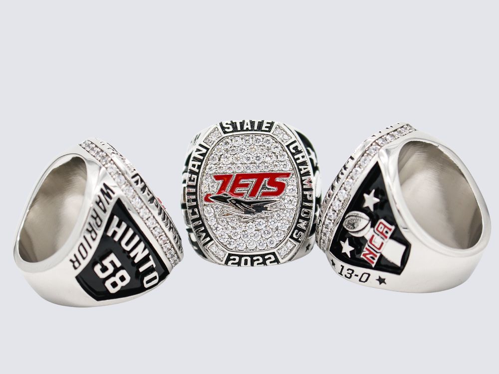 Customized Football Rings