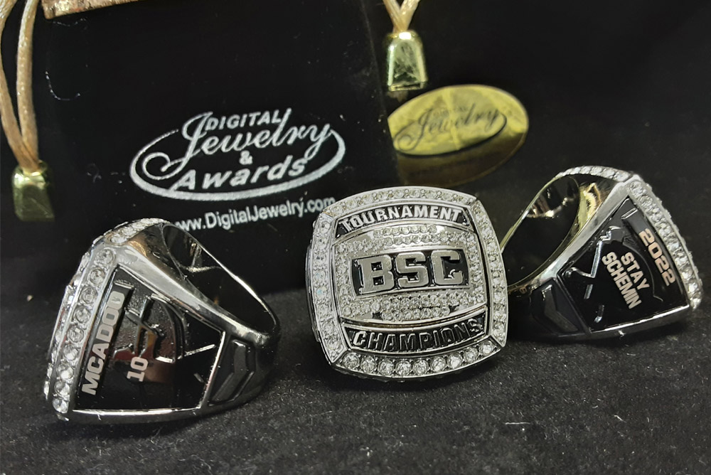 Personalized Baseball Championship Rings