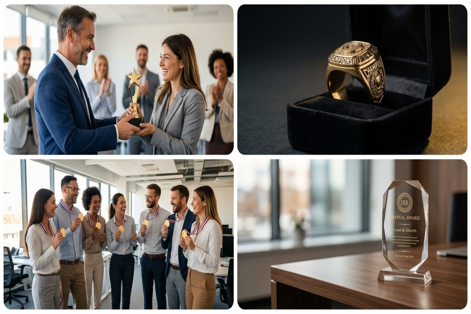Types of Employee Recognition Awards
